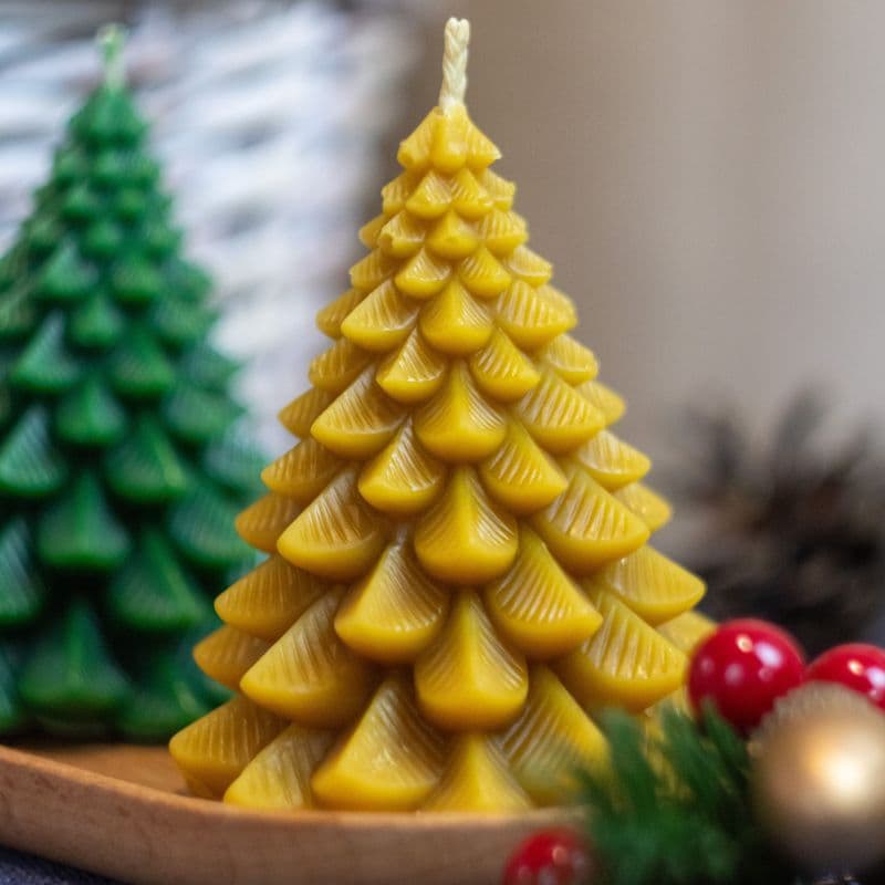 Новогодняя свеча "Елка"