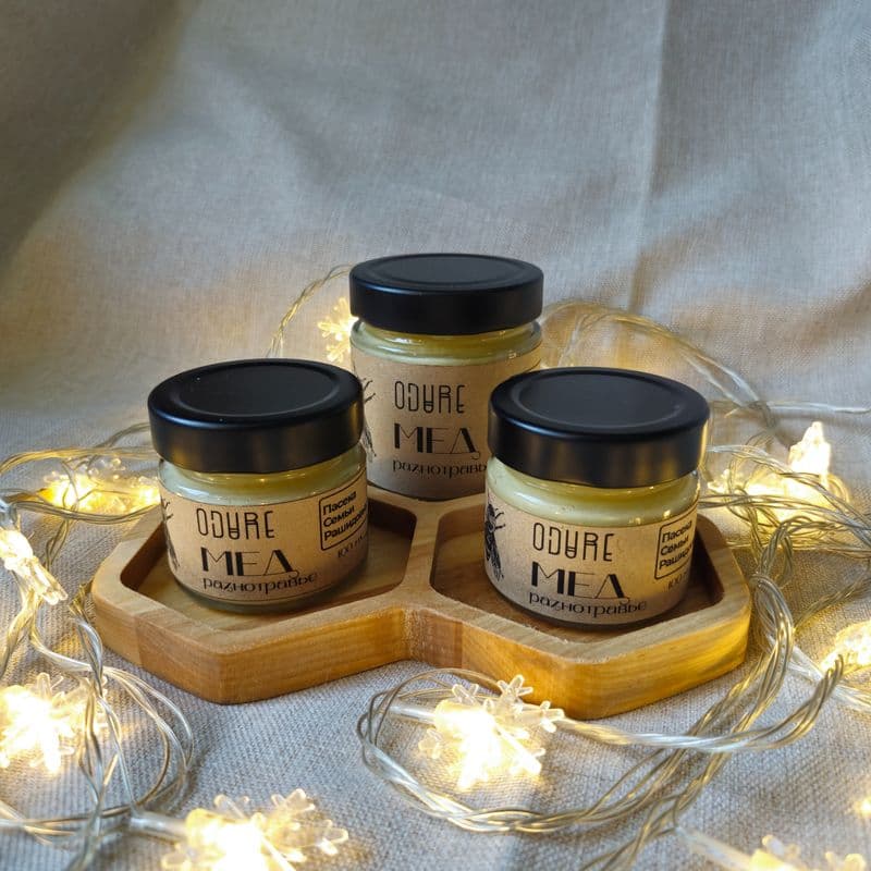 Мед с пасеки (200 мл)